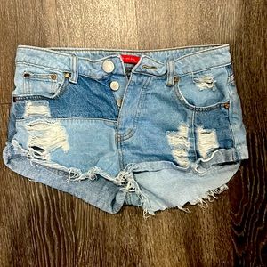 Jean shorts